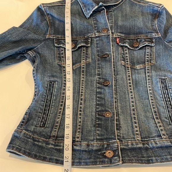 Levi’s Denim Trucker Jacket Size S - Picture 9 of 16